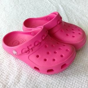Toddler Pink Crocs Size 7